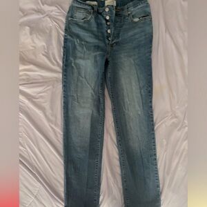 Universal Thread Classic Straight Jeans with Button Fly